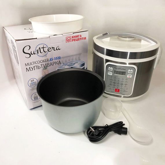 Електронні мультиварки рисоварки Suntera AS-1020 / Багатофункціональна YR-254 мультиварка якісна | Зображення 9