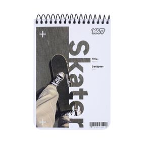 Зошит для записів А6 YES Skater 152302 80 аркушів