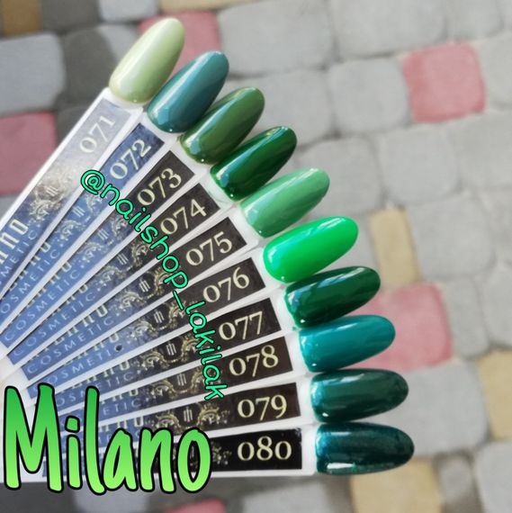 Гель-лак Milano 076 8мл | Зображення 2