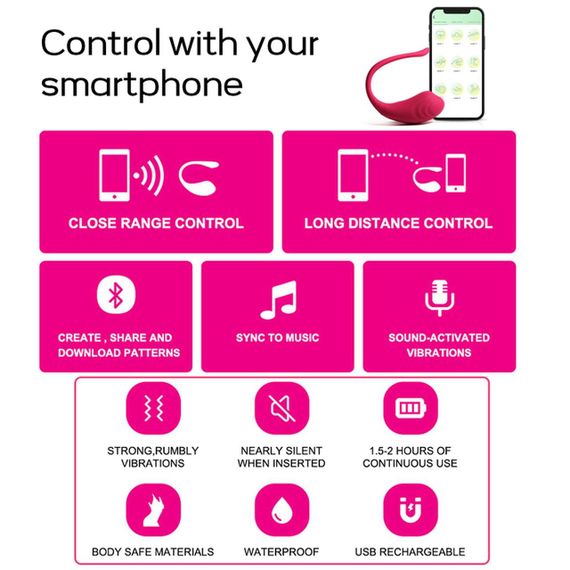 Віброяйце - App Love Egg sexstyle | Зображення 7