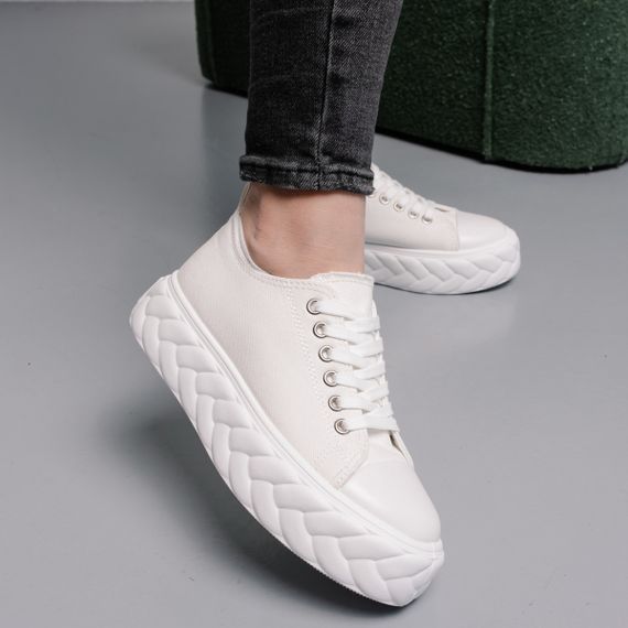 Женские кроссовки Fashion Giselle 3987 39 размер 25 см Белый | Зображення 1