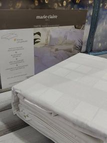 Постельное белье Marie Claire Timotei Timotei beyaz Жаккард Хлопок Семейный размер