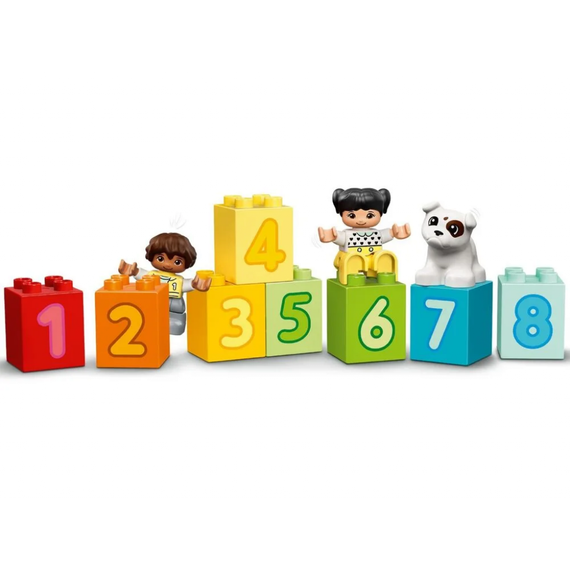 Конструктор LEGO Duplo Потяг із цифрами — вчимося рахувати 23 деталі (10954) | Зображення 3