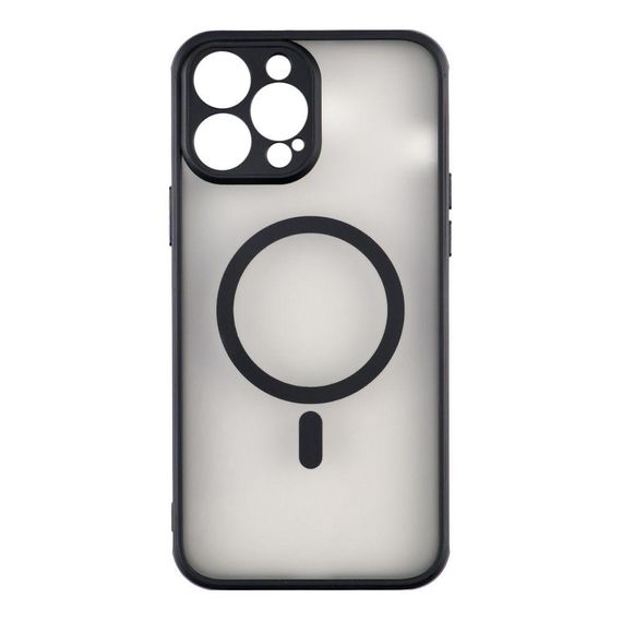 Чохол TPU+PC Anti Drop з повним захистом камери with MagSafe для iPhone 13 Pro Max Колір Чорний | Зображення 5