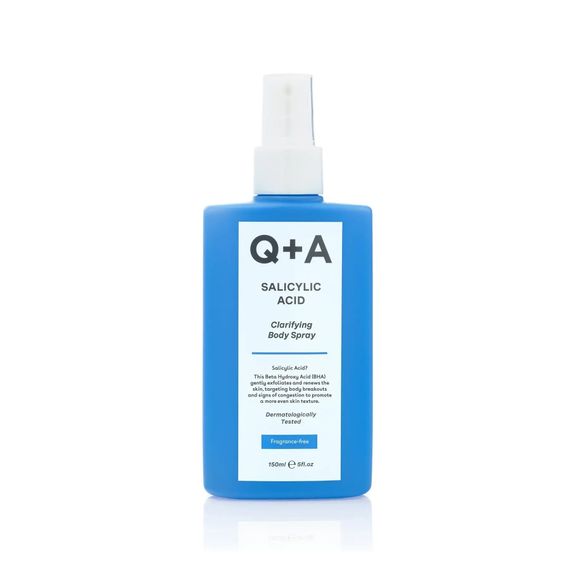 Спрей для тіла з саліциловою кислотою Q+A Salicylic Acid Body Mist (150 ml)