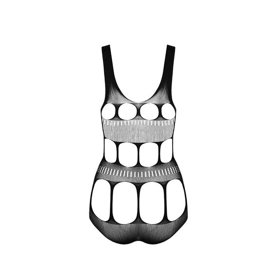 Сексуальний боді з вирізами Passion BS083 black, One size | Зображення 5