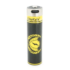 Акумулятор 18650 Li-Ion LiitoKala King-4000, 4000mAh (3800-4000mAh), 3.7V (2.75-4.2V), Black/Yellow