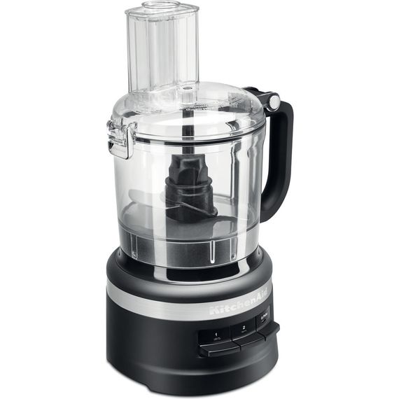 Кухонний комбайн з чашею 1,7 л KitchenAid 5KFP0719EBM, матовий чорний | Зображення 1
