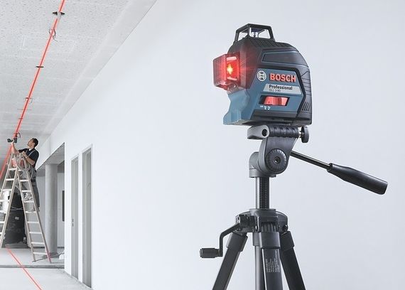 Нивелир лазерный Bosch GLL 3-80, ± 0.3 мм/м, до 30 м, с приемником 120м, 0.82 кг (0.601.063.S00) | Зображення 5
