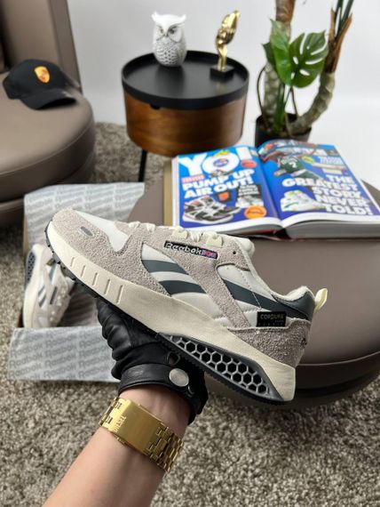 Кросівки R1e1ebok Classic Leather Hexalite White Grey Beige , В'єтнам 44 28 | Зображення 8