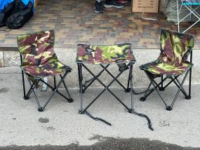 Набор для пикника стол и стулья 2шт в сумке / Туристический столик со стульями / Складной стол и стулья