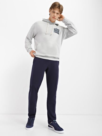 Худі для чоловіків світло сірий, 3XL | Зображення 5