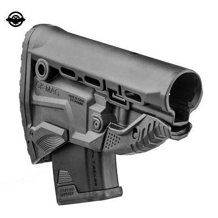 Приклад FAB Приклад для АК 47 74 Сайги приклад на АК 47/74 Сайгу Телескопический приклад Обвес на ак | Зображення 1