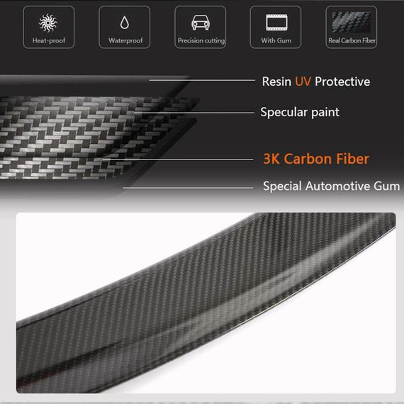 Спойлер MP-Style V2 (для F30/F80) для BMW 3 серія F-30/31/34 2012-2019 рр | Зображення 3