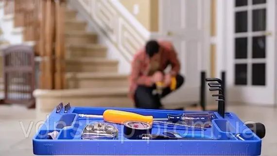 Переносний лоток для інструментів 35,6х23х2,4см, FLEXMAT / Силиконовий органайзер для зберігання інструментів | Зображення 2