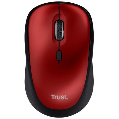 Мышка Trust Yvi+ Silent Eco Wireless Red (24550)