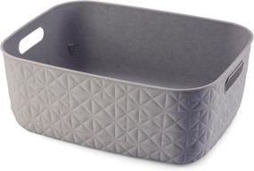 Корзина для хранения пластиковая Curver (Курвер) Softex M 12,5 л (00575) Бежевый