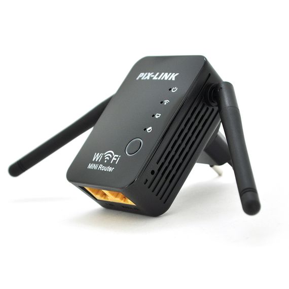 Підсилювач WiFi сигналу з 2-ма вбудованими антенами LV-WR17, живлення 220V | Зображення 1
