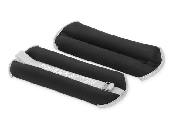 Обважнювачі-манжети для ніг та рук PowerPlay PP-4349 Ankle/Wrist Weights (2 шт*2 кг) Чорні (PP_4349_Black_2) | Зображення 5