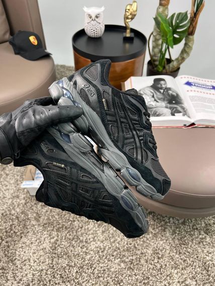 Чоловічі кросівки ASICS Gel-NYC Gore-Tex Black Grey (термо) , В'єтнам | Зображення 4