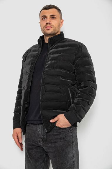 Куртка мужская демисезонная 214R835К, цвет Черный | Зображення 2
