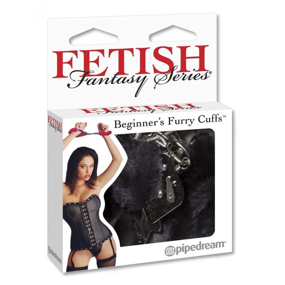 Наручники з хутром Fetish Fantasy Beginners furry Cuffs | Зображення 1