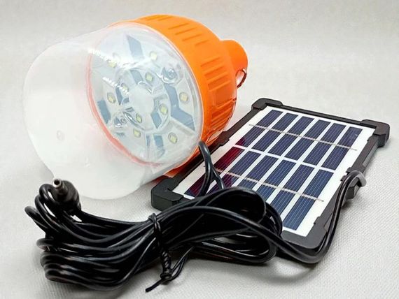 Кемпінгова лампа GR 015 із сонячною панеллю | Зображення 3