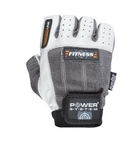 Рукавички для фітнесу Power System PS-2300 Fitness Grey/White L | Зображення 1
