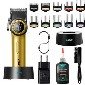 Беспроводная аккумуляторная машинка для стрижки волос VGR V-001, Машинка для стрижки акуммуляторная YH-35