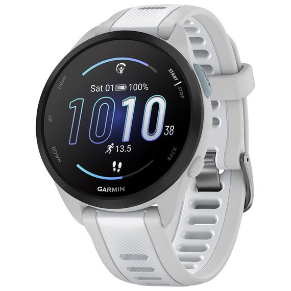 Смарт-годинник Garmin Forerunner 165 Music, Mist Grey/Whitestone, GPS (010-02863-31) | Зображення 1