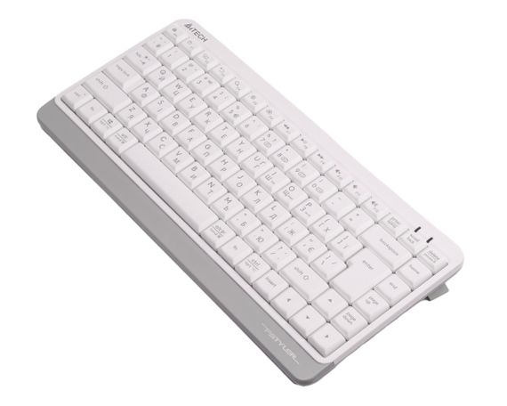 Клавіатура бездротова A4Tech Fstyler FBK11(White) біла | Зображення 1