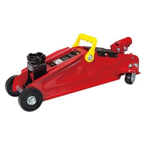 Домкрат гідравлічний підкатний з поворотною ручкою GTM T83003C (3 т)