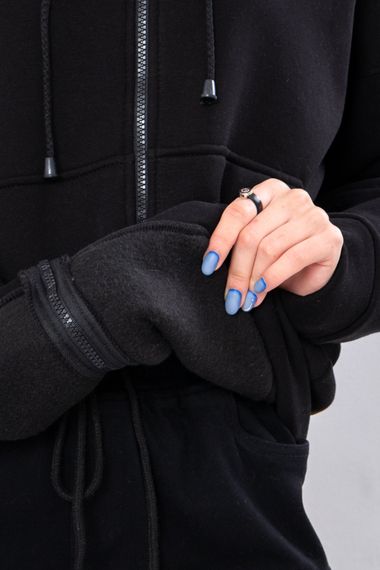 Толстовка жіноча Носи своє 52 Чорний (p-11933-131936) | Зображення 4