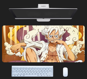 Ігрова поверхня для мишки з Аніме принтом "Ван Піс / One piece" Монкі Д. Луффі 800*300*3 мм 0104