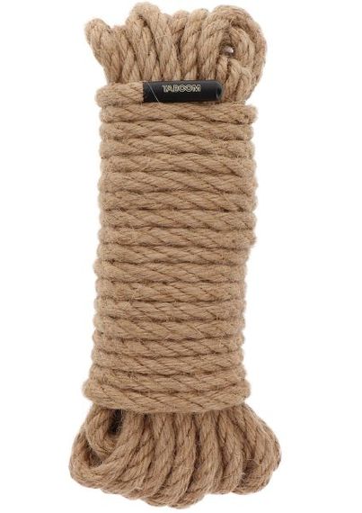 Бондажна мотузка Hemp Rope 10 Meter 7 mm Taboom | Зображення 1