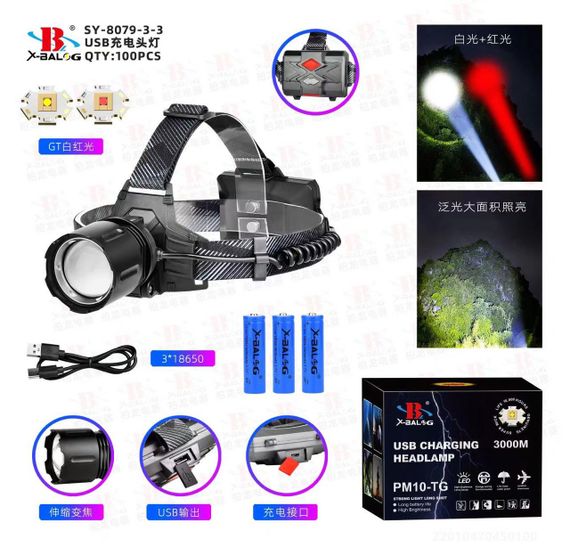 Налобний фонар BL T116 TG 2*18650 (43381-9072_208) | Зображення 7