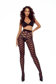 Колготки Passion TIOPEN 024 3/4 (20 den), black sexstyle