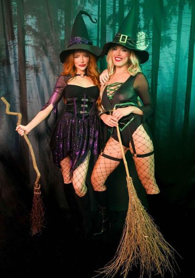 Костюм відьми Leg Avenue Mystical Witch L, сукня, капелюх sexstyle | Зображення 6