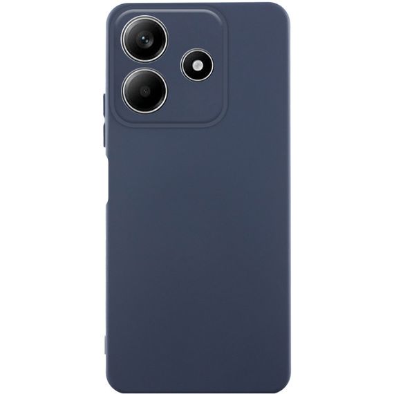 Чохол Silicone Cover Ummi Lakshmi Full Camera (AA) для Xiaomi Redmi Note 14 5G Синій / Midnight Blue