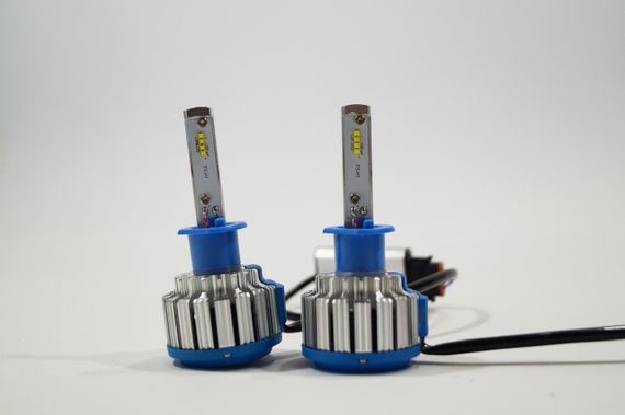Лампи XPRO T1 HB4 9006 світлодіодні надяскраві LED в авто 6000К 50W 2 шт (MER-12815) | Зображення 4