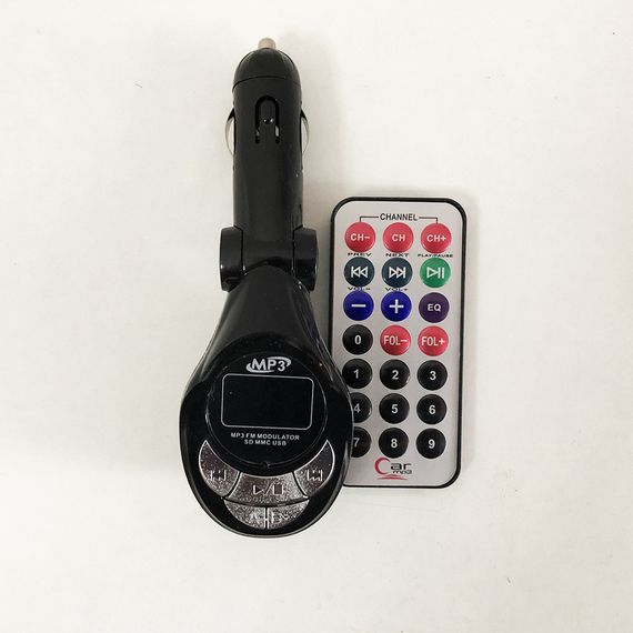 Автомобильный модулятор FM трансмиттер, FM модулятор с bluetooth Фм трансмиттер VL-43 | Зображення 1