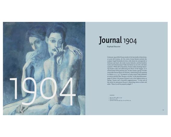 Книга о жизни и творчестве Пабло Пикассо Picasso: The Blue and Rose Periods живопись книги | Зображення 4