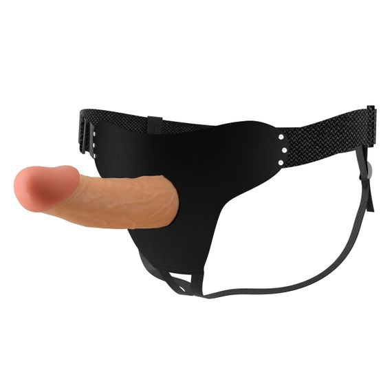 Страпон - Pretty Love Harness Briefs Stark Sex Aura | Зображення 1