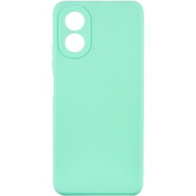 Силиконовый чехол Candy Full Camera для Oppo A78 4G Зеленый / Menthol