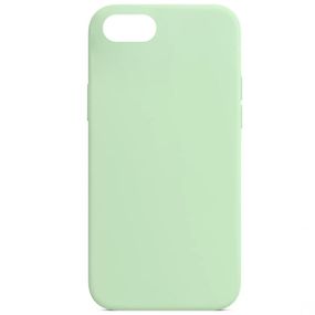 Чехол Silicone Case Full Protective (AA) NO LOGO для Apple iPhone SE (2020) Зеленый / Pistachio
