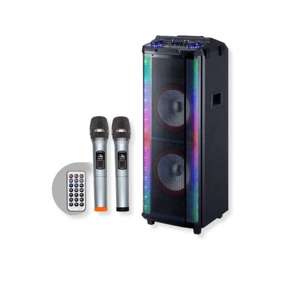 Активная акустическая система XPRO-TD1070 c пультом и микрофоном черный (MER-15692_8944) | Зображення 4