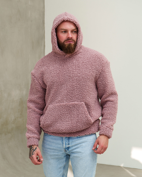 Худи Ведмедик розовый S | Зображення 4