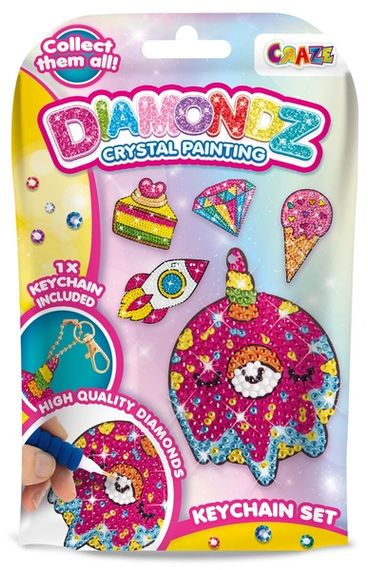 Набір для створення брелка зі стразами Craze Diamondz в асортименті | Зображення 2