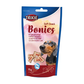 Ласощі для собак Trixie «Bonies», яловичина та індичка 75г