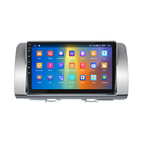 Штатная магнитола 9" Lesko для Daihatsu Materia 2006-2013 4/64Gb CarPlay 4G Wi-Fi GPS Prime Дайхатцу | Зображення 1